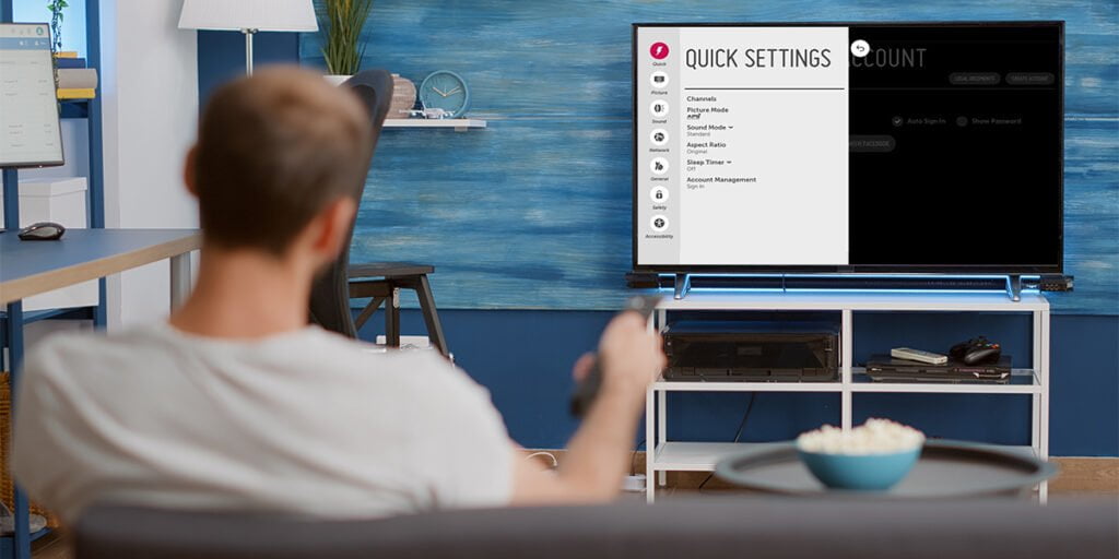 a parent trying to put parental control on LG TV