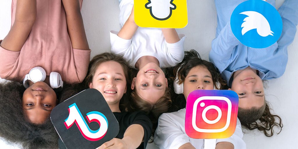 Children following crucial social media etiquette & rules for kids