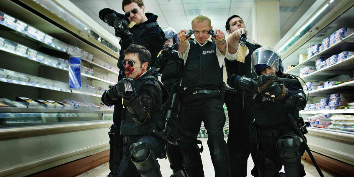 Hot Fuzz (2007) - funny movies for teenagers