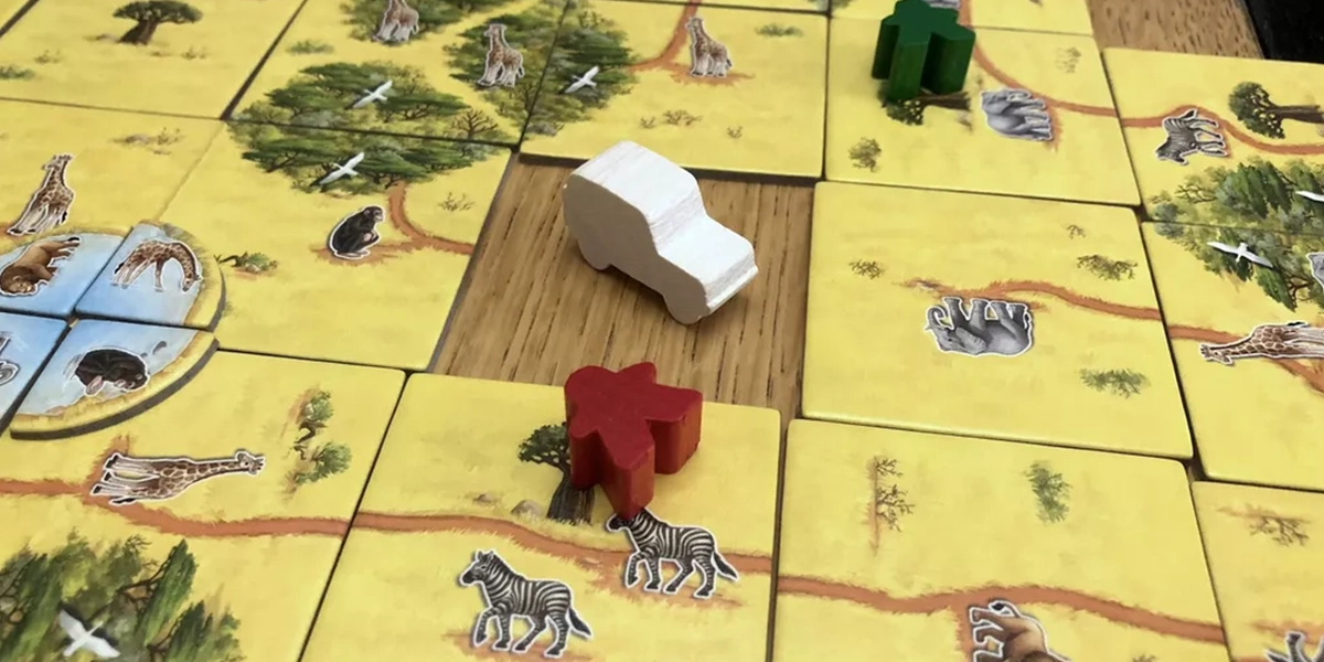 Carcassonne: Safari gameplay