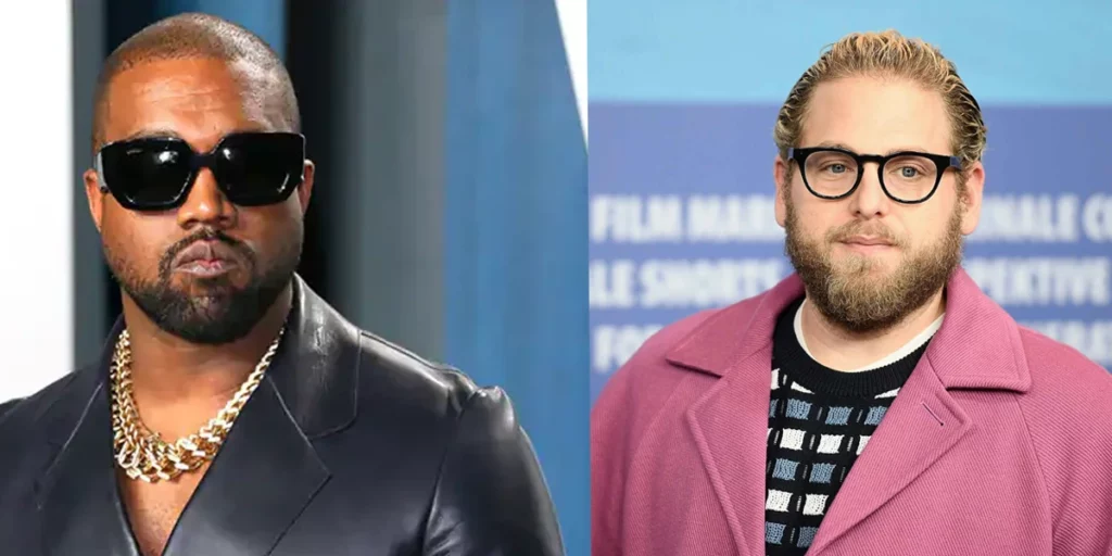 Kanye West and Jonah Hill together