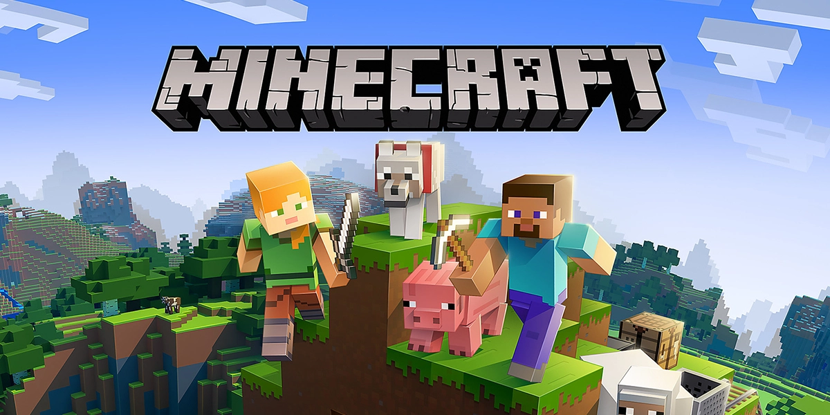 Minecraft Video Game Poster