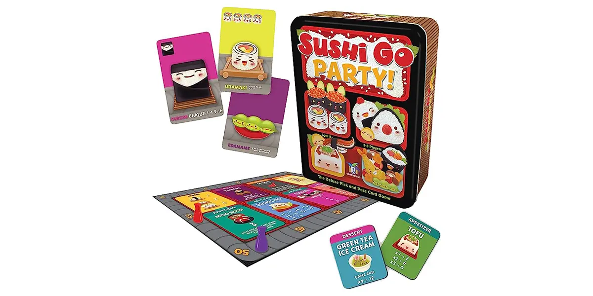 Components of Sushi Go Party!