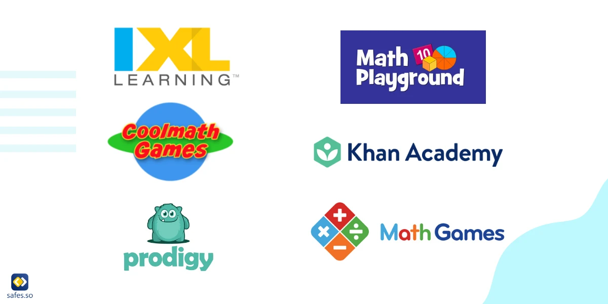 Top Math Websites for Middle School Students: Khan Academy / IXL Math / Math Playground / Coolmath / Prodigy Math / Math Games