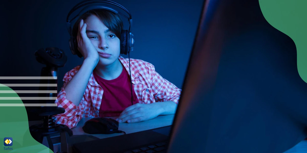 Lonely tween using the computer as a means to avoid society