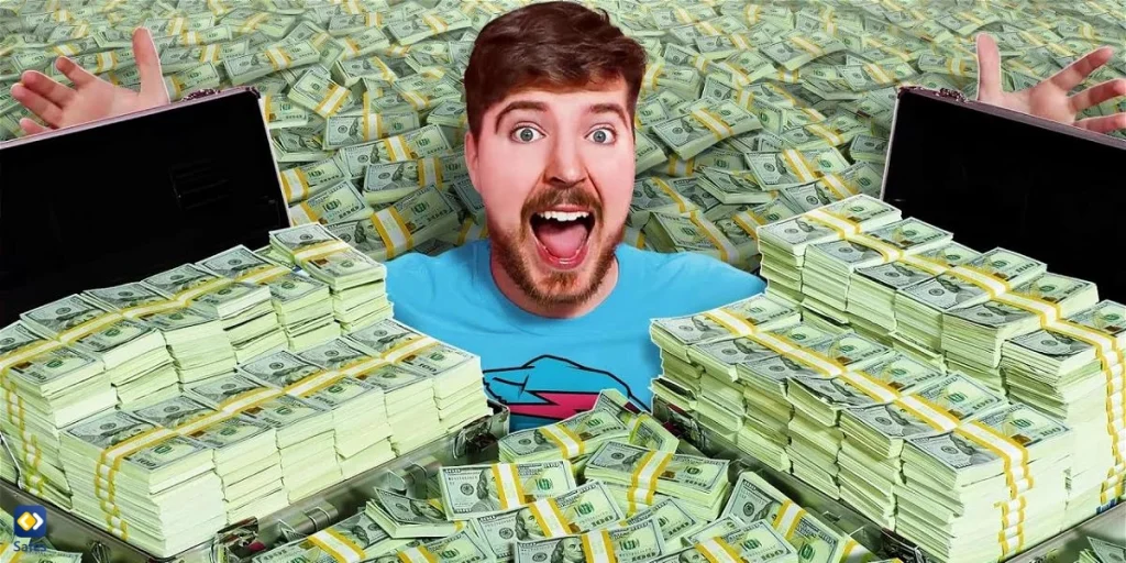 mrbeast in millions of dollars