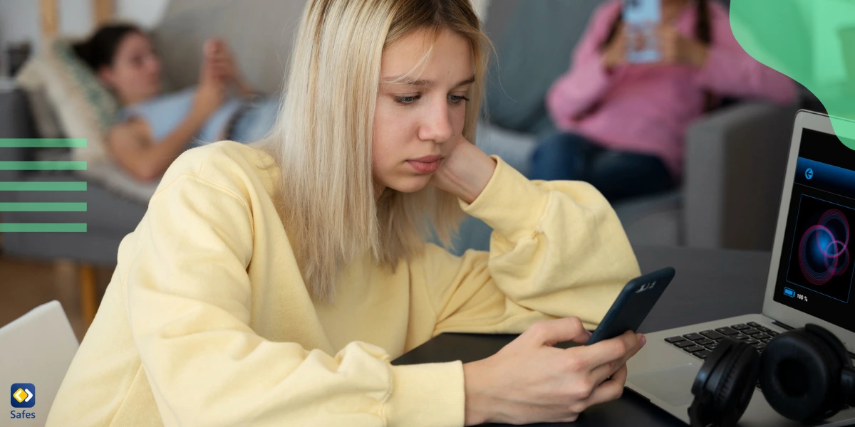 teens constantly using their phones