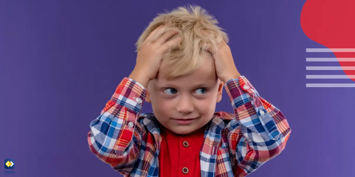 A young boy fed up with all the extracurricular activities he is involved in.